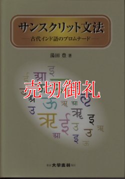 画像1: サンスクリット文法　古代インド語のプロムナード