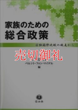 画像1: 家族のための総合政策　日独国際比較の視点から