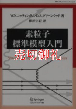 画像1: 素粒子標準模型入門　Ｗｏｒｌｄ　ｐｈｙｓｉｃｓ　ｓｅｌｅｃｔｉｏｎ：ｍｏｎｏｇｒａｐｈ