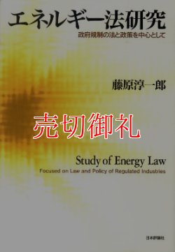 画像1: エネルギー法研究　政府規制の法と政策を中心として