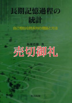 画像1: 長期記憶過程の統計　自己相似な時系列の理論と方法