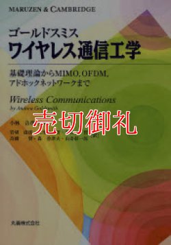 画像1: ワイヤレス通信工学　基礎理論からＭＩＭＯ，ＯＦＤＭ，アドホックネットワークまで