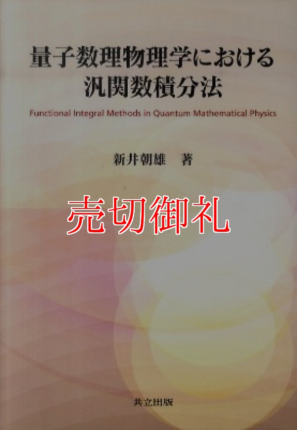 画像1: 量子数理物理学における汎関数積分法