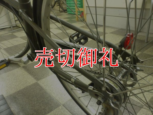 画像2: 〔中古自転車〕良品計画（無印良品）　シティサイクル　26ンチ　シングル　オートライト　ローラーブレーキ　モスグリーン