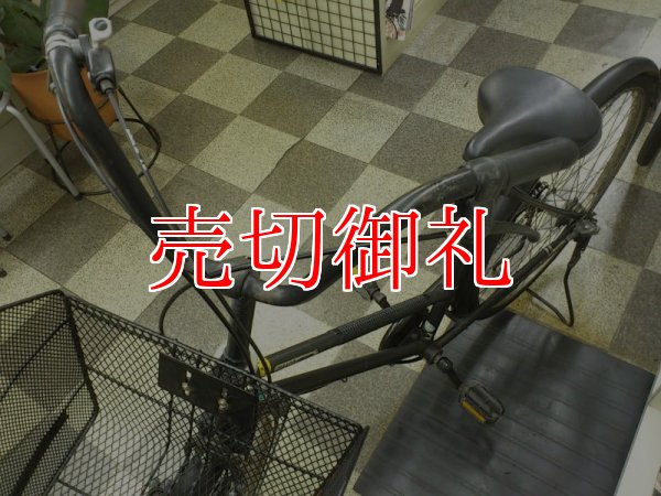 画像3: 〔中古自転車〕シティサイクル　ママチャリ　26インチ　3段変速　ブラック