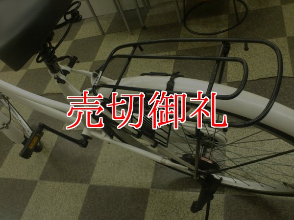 画像4: 〔中古自転車〕シティサイクル　26ンチ　シングル　ホワイト