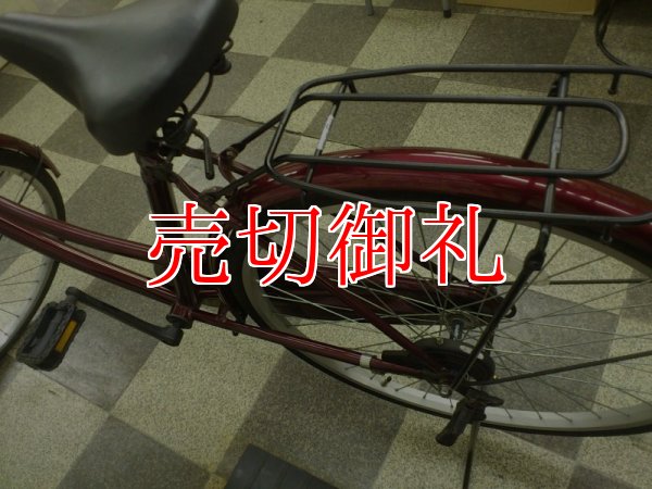 画像4: 〔中古自転車〕シティサイクル　26ンチ　シングル　赤系