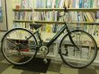 画像1: 〔中古自転車〕シティサイクル　27ンチ　6段変速　オートライト　ステンレスカゴ　BAA自転車安全基準適合　タイヤ新品　グリーン