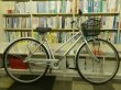 画像1: 〔中古自転車〕シティサイクル　27インチ　3段変速　タイヤ新品　シルバー