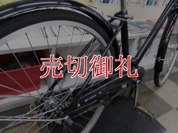 画像3: 〔中古自転車〕シティサイクル　26インチ　シングル　オートライト　ローラーブレーキ　ブラック