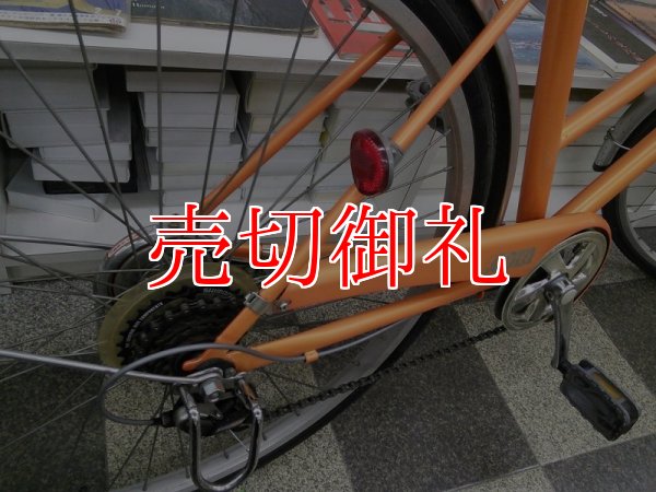 画像3: 〔中古自転車〕シティサイクル　26インチ　6段変速　オレンジ