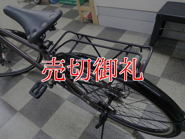 画像3: 〔中古自転車〕シティサイクル　27インチ　外装6段変速　LEDオートライト　ブラウン