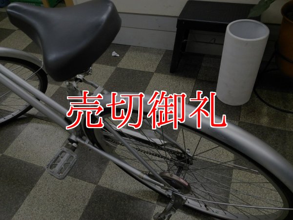 画像4: 〔中古自転車〕シティサイクル　27インチ　シングル　シルバー