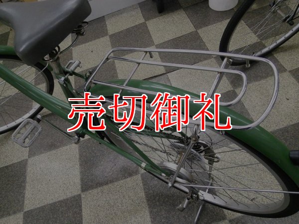 画像4: 〔中古自転車〕シティサイクル　26インチ　6段変速　グリーン