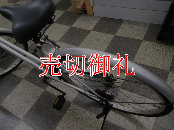 画像4: 〔中古自転車〕シティサイクル　26インチ　シングル　シルバー