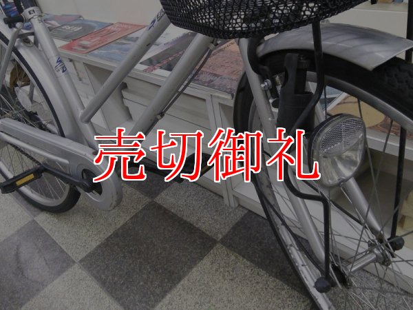 画像2: 〔中古自転車〕シティサイクル　26インチ　シングル　シルバー