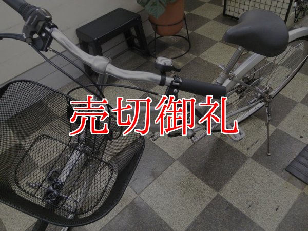 画像5: 〔中古自転車〕シティサイクル　27インチ　6段変速　シルバー