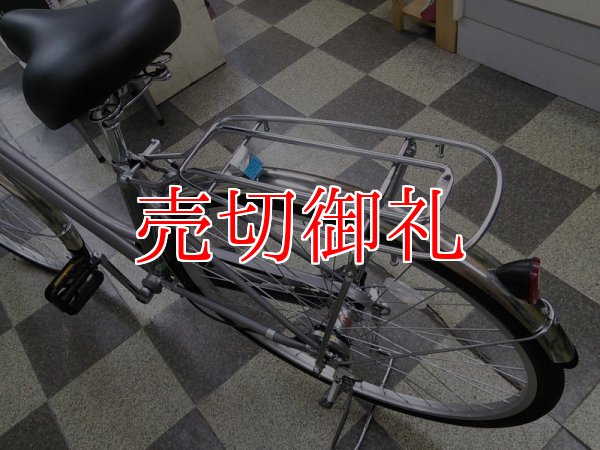 画像4: 〔中古自転車〕シティサイクル　27インチ　内装3段　LEDオートライト　ローラーブレーキ　シルバー　状態良好