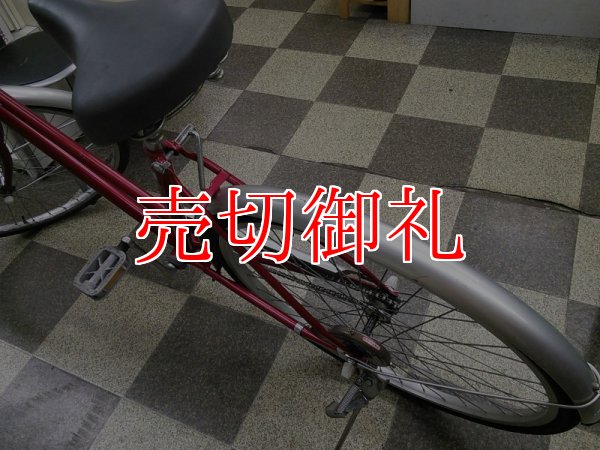 画像4: 〔中古自転車〕シティサイクル　26インチ　シングル　レッド