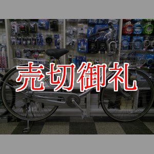 画像: 〔中古自転車〕ブリヂストン　26インチ　シングル　オールステンレス　前輪ロック　自動空気充填装置（エアーハブ）　シルバー