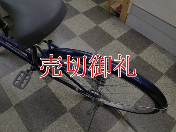 画像4: 〔中古自転車〕シティサイクル　27インチ　シングル　ローラーブレーキ　ブルー