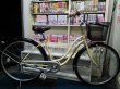 画像1: 〔中古自転車〕シティサイクル　26インチ　内装3段変速　ローラーブレーキ　BAA自転車安全基準適合　タイヤ新品　アイボリー