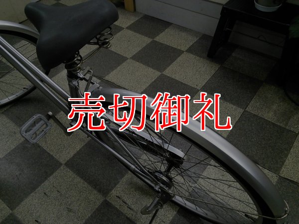 画像4: 〔中古自転車〕シティサイクル　27インチ　シングル　シルバー