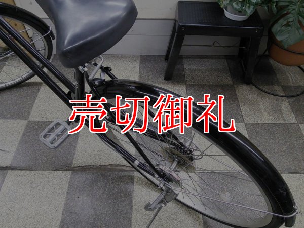 画像4: 〔中古自転車〕シティサイクル　27インチ　外装6段　ブラック