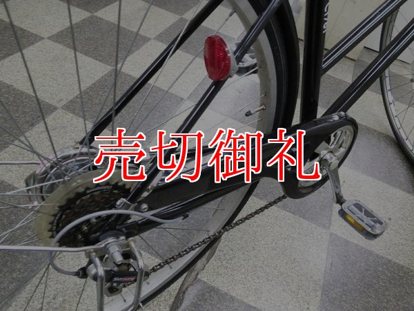 画像3: 〔中古自転車〕シティサイクル　27インチ　外装6段　ブラック