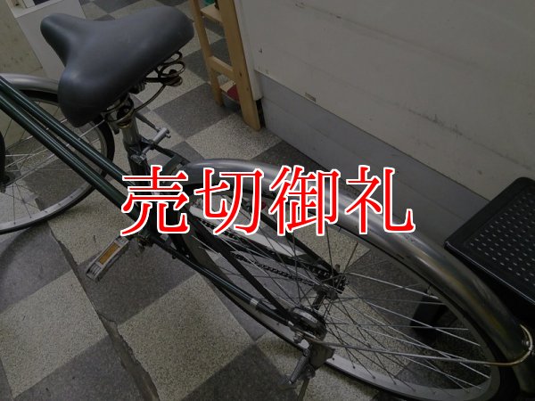 画像4: 〔中古自転車〕シティサイクル　27インチ　シングル　オートライト　グリーン