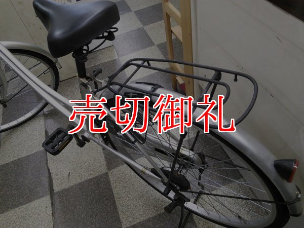 画像4: 〔中古自転車〕シティサイクル　ママチャリ　26インチ　シングル　シルバー