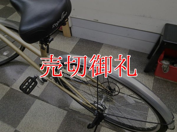 画像4: 〔中古自転車〕シティサイクル　27インチ　外装6段変速　LEDオートライト　ローラーブレーキ　ゴールド