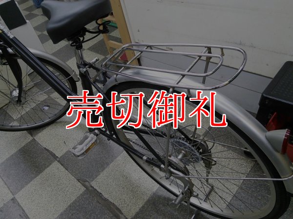 画像4: 〔中古自転車〕シティサイクル　ママチャリ　26インチ　外装6段変速　オートライト　ブラック