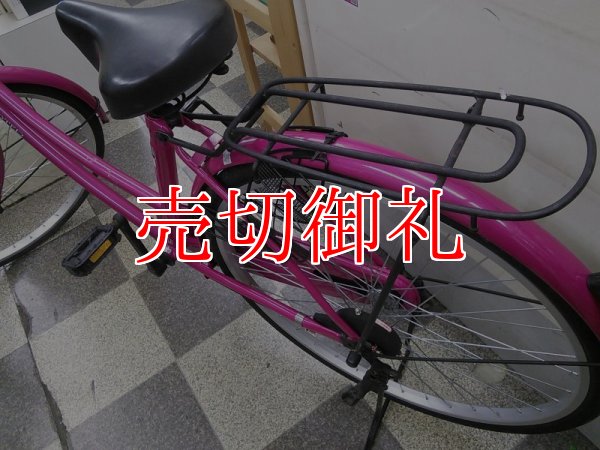 画像4: 〔中古自転車〕シティサイクル　ママチャリ　26インチ　シングル　レッド