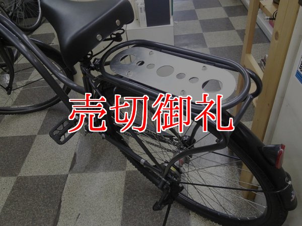 画像4: 〔中古自転車〕シティサイクル　700×40C　内装3段変速　LEDオートライト　大容量超ワイドカゴ　ブラック