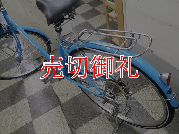 画像4: 〔中古自転車〕シティサイクル　27インチ　外装6段変速　LEDオートライト　ローラーブレーキ　BAA自転車安全基準適合　ライトブルー