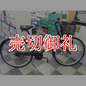 画像: 〔中古自転車〕シティサイクル　26インチ　シングル　ブラック