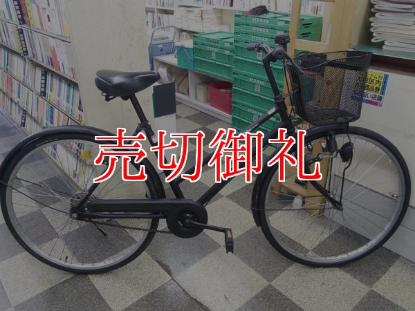 画像1: 〔中古自転車〕シティサイクル　26インチ　シングル　ブラック