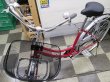 画像5: 〔中古自転車〕シティサイクル　ママチャリ　26インチ　内装3段変速　ローラーブレーキ　レッド