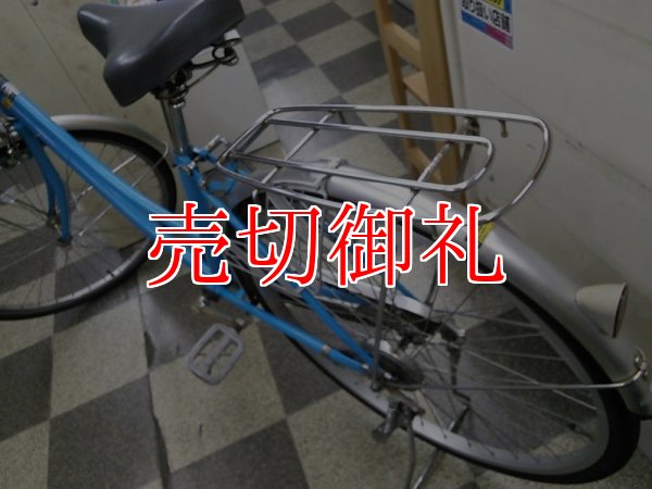 画像4: 〔中古自転車〕シティサイクル　ママチャリ　26インチ　シングル　LEDライト　BAA自転車安全基準適合　ライトブルー