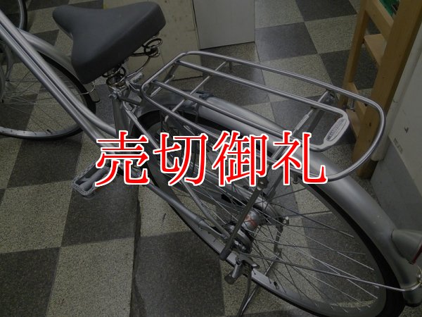 画像4: 〔中古自転車〕シティサイクル　27インチ　内装3段変速　2LEDオートライト　ローラーブレーキ　状態良好　シルバー