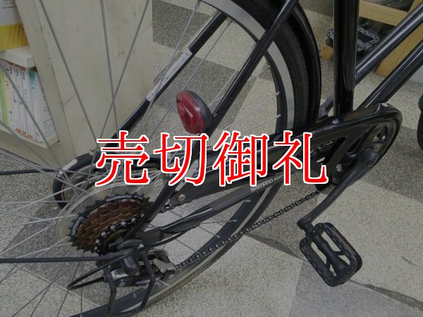 画像3: 〔中古自転車〕シティサイクル　26インチ　外装6段変速　ブラック