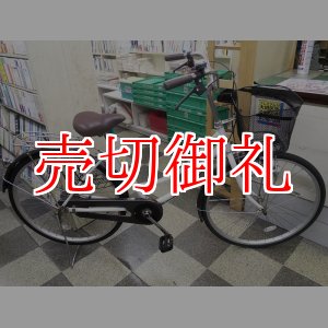 画像: 〔中古自転車〕シティサイクル　ママチャリ　26インチ　シングル　ホワイト