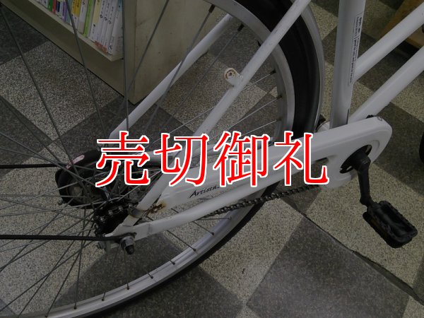 画像3: 〔中古自転車〕シティサイクル　26インチ　シングル　ホワイト