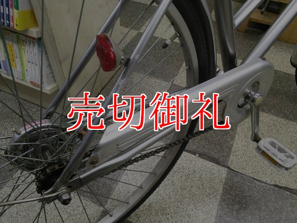 画像2: 〔中古自転車〕シティサイクル　27インチ　シングル　シルバー