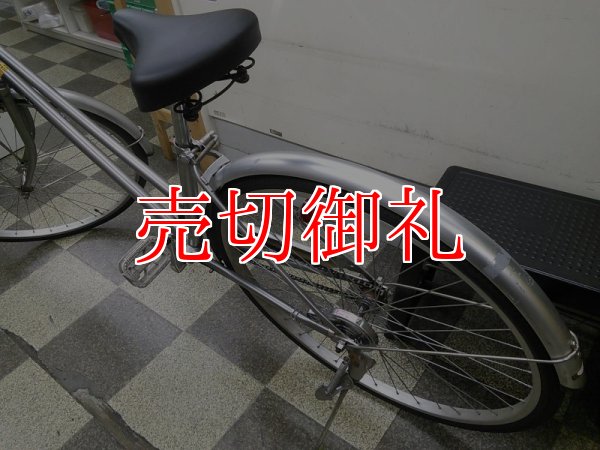 画像4: 〔中古自転車〕シティサイクル　27インチ　シングル　シルバー