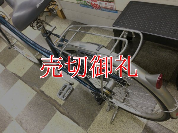 画像4: 〔中古自転車〕マルイシ　シティサイクル　24インチ　内装3段変速　ハンドルロック　グリーン