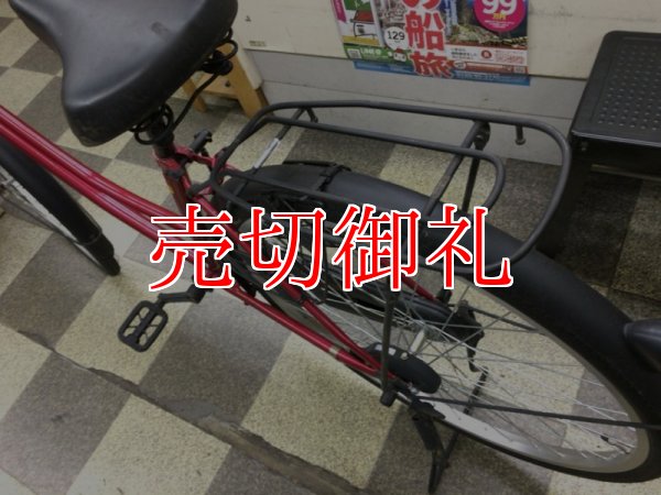 画像4: 〔中古自転車〕シティサイクル　26インチ　シングル　レッド