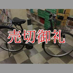 画像: 〔中古自転車〕シティサイクル　27インチ　シングル　ローラーブレーキ　ブラック