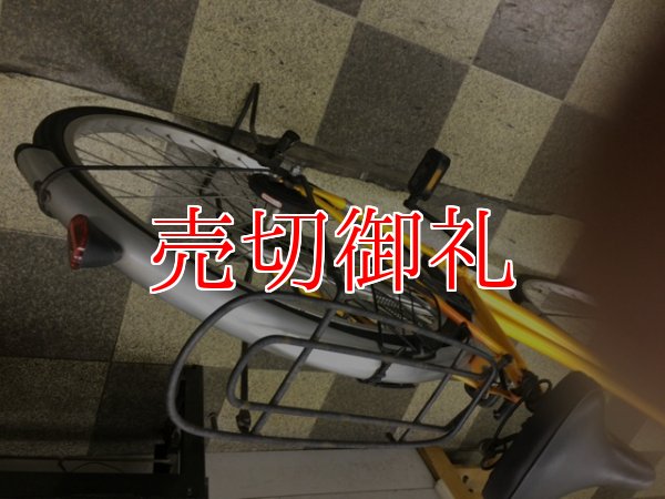 画像4: 〔中古自転車〕シティサイクル　26インチ　シングル　イエロー